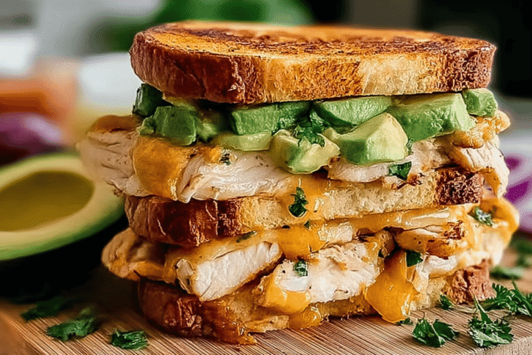 Chicken Avocado Melt Sandwich 82.Png