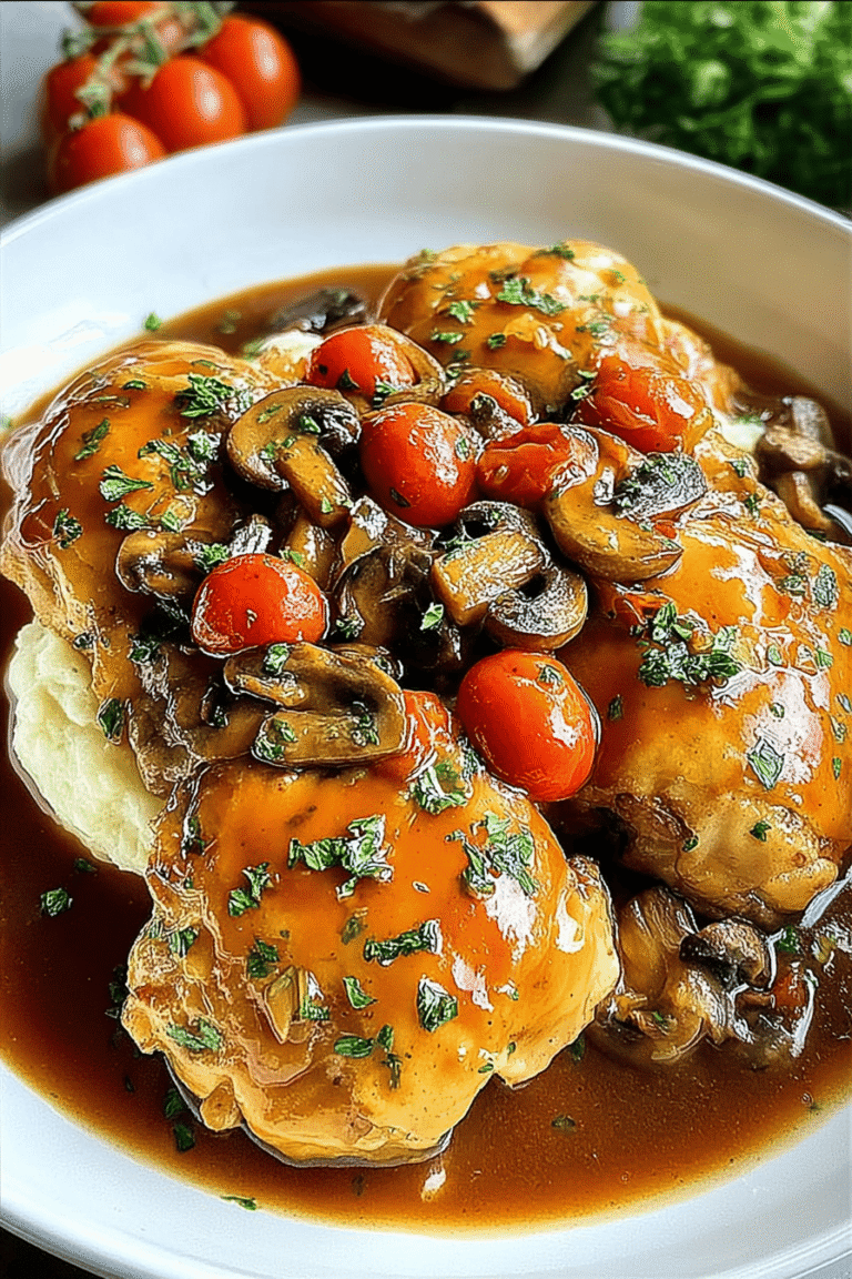 Chicken Chasseur 48.Png