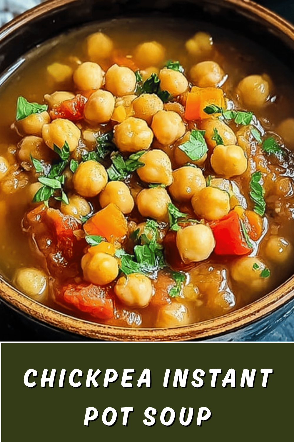 Moroccan Chickpea Soup Recipe With Flavorful Spices And Hearty Ingredients 7 Chickpea Instant Pot Soup