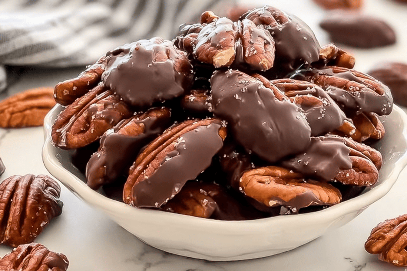 Chocolate Covered Pecans