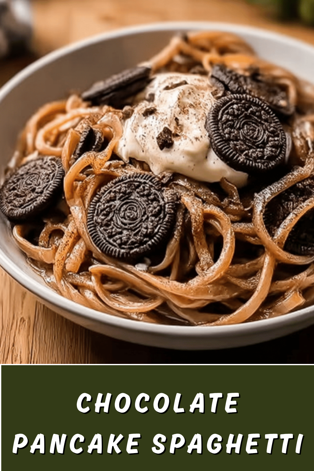 Chocolate Pancake Spaghetti Recipe For A Sweet Breakfast Treat 7 Chocolate Pancake Spaghetti