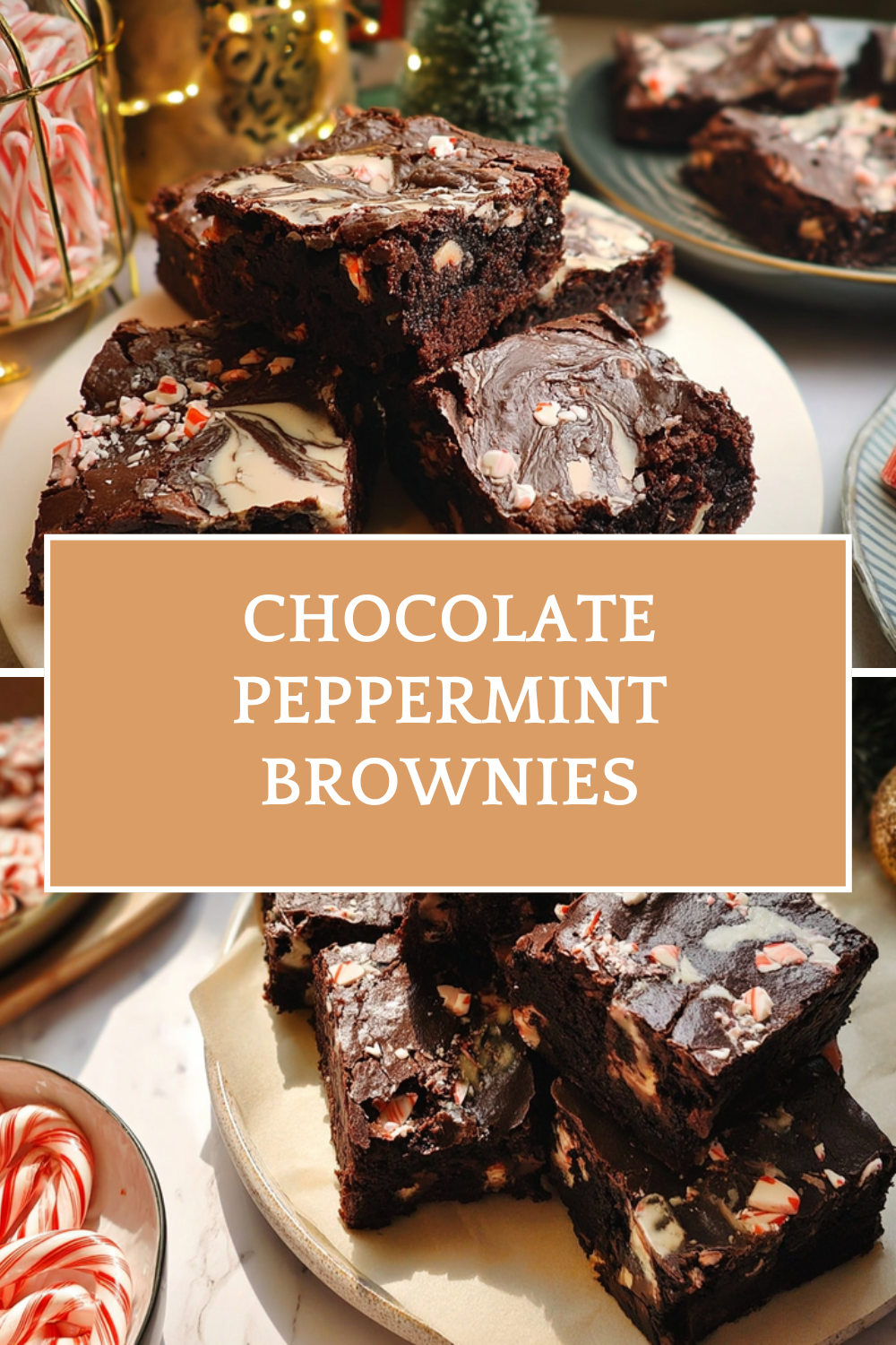 One Bowl Peppermint Brownies Recipe For Easy Holiday Baking 7 Chocolate Peppermint Brownies