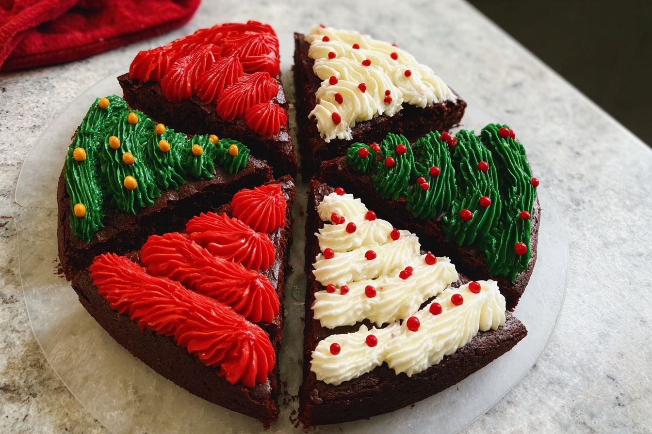 Christmas Brownies Recipe With Festive Flavors And Easy Steps 6 Christmas Brownies