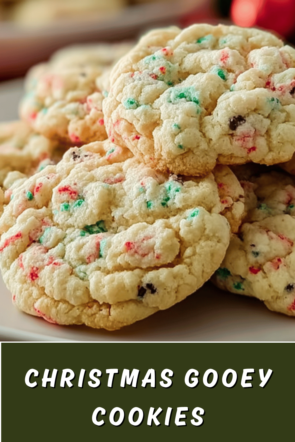 Christmas Ooey Gooey Butter Cookies Recipe For Festive Treats 7 Christmas Gooey Cookies
