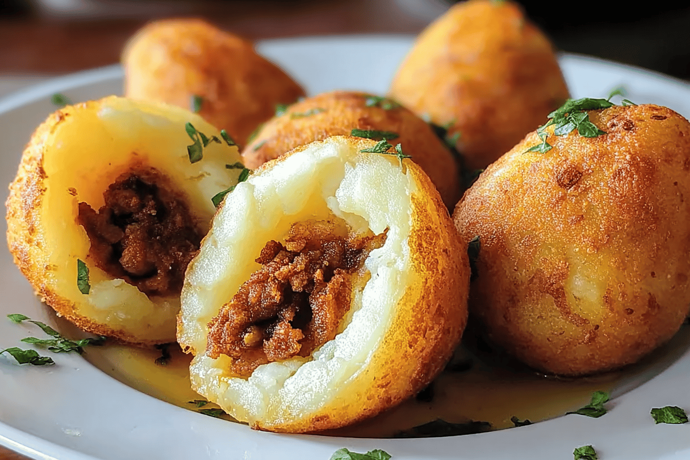 Colombian Style Stuffed Potatoes With Savory And Authentic Fillings 6 Colombian Papas Rellenas