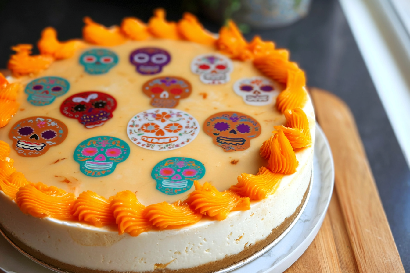 Spiced Chocolate Cake Recipe For Day Of The Dead Celebration 6 Day Of The Dead Cheesecake