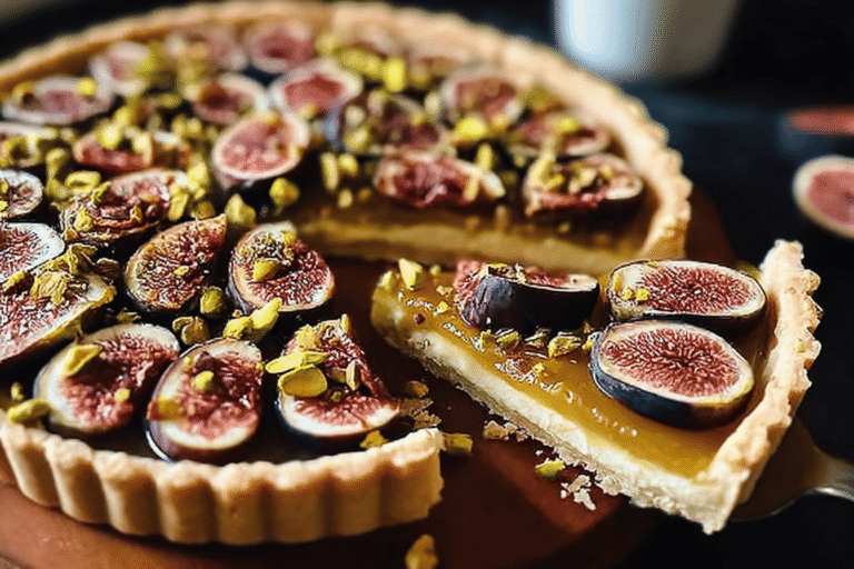 Fig Honey Pistachio Tart 95.Png