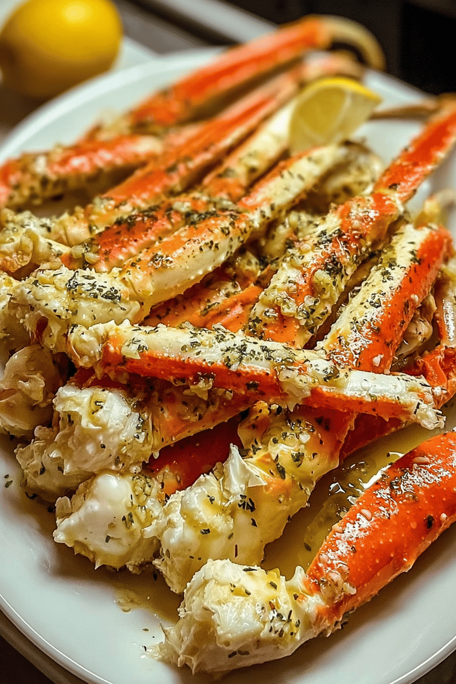 Garlic Butter Crab Legs