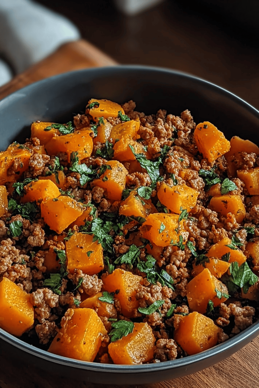 Ground Turkey And Sweet Potato Skillet Recipe For Quick Dinner 6 Ground Turkey Sweet Potato
