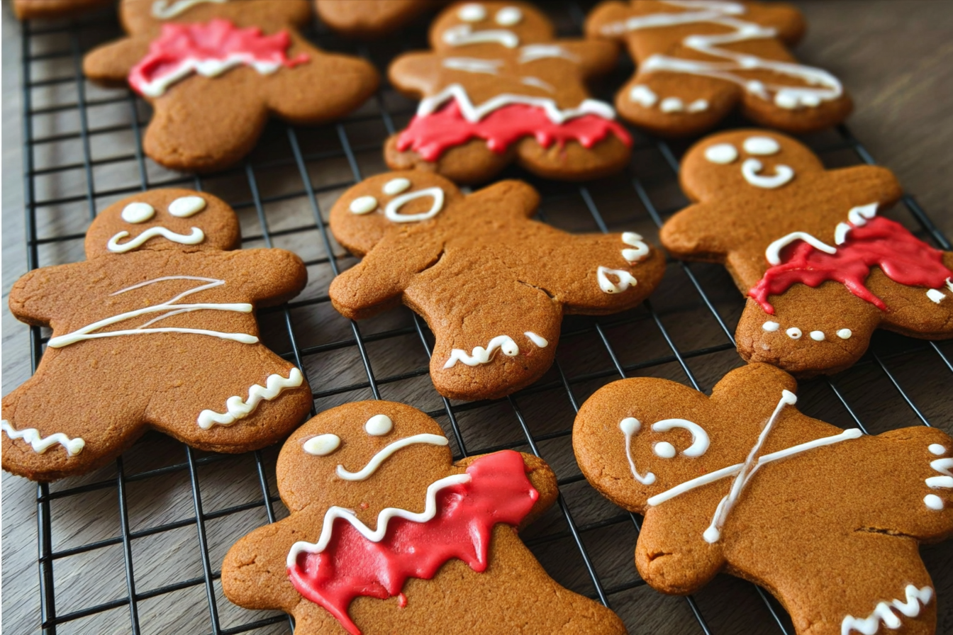 Halloween Gingerbread Cookies