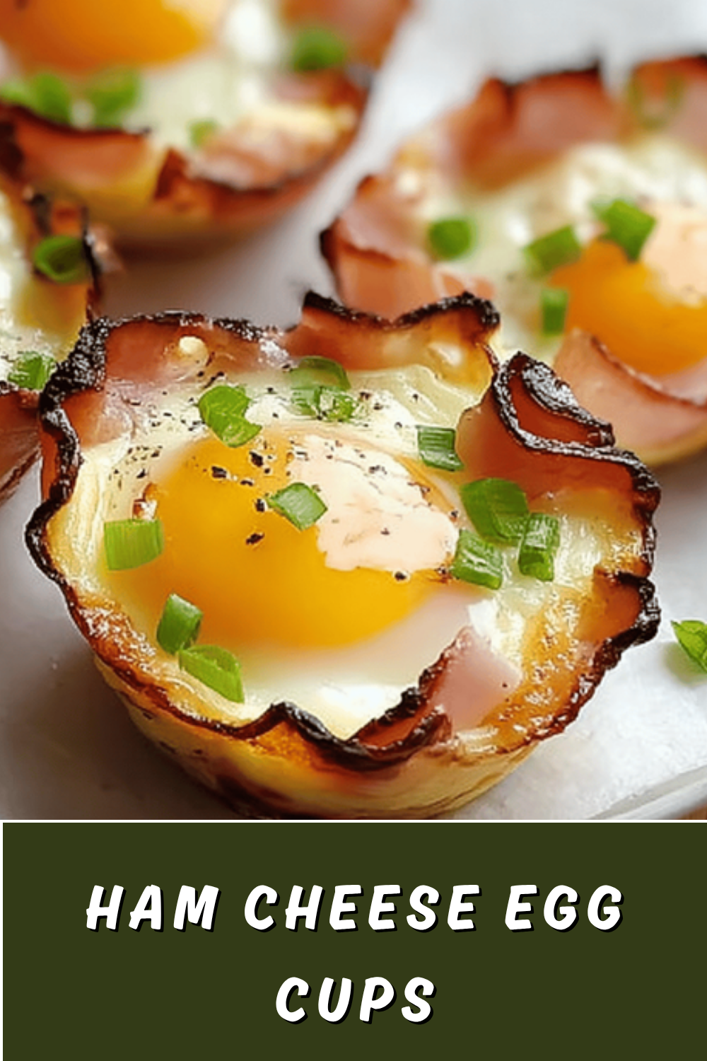Ham Cheese Egg Cups