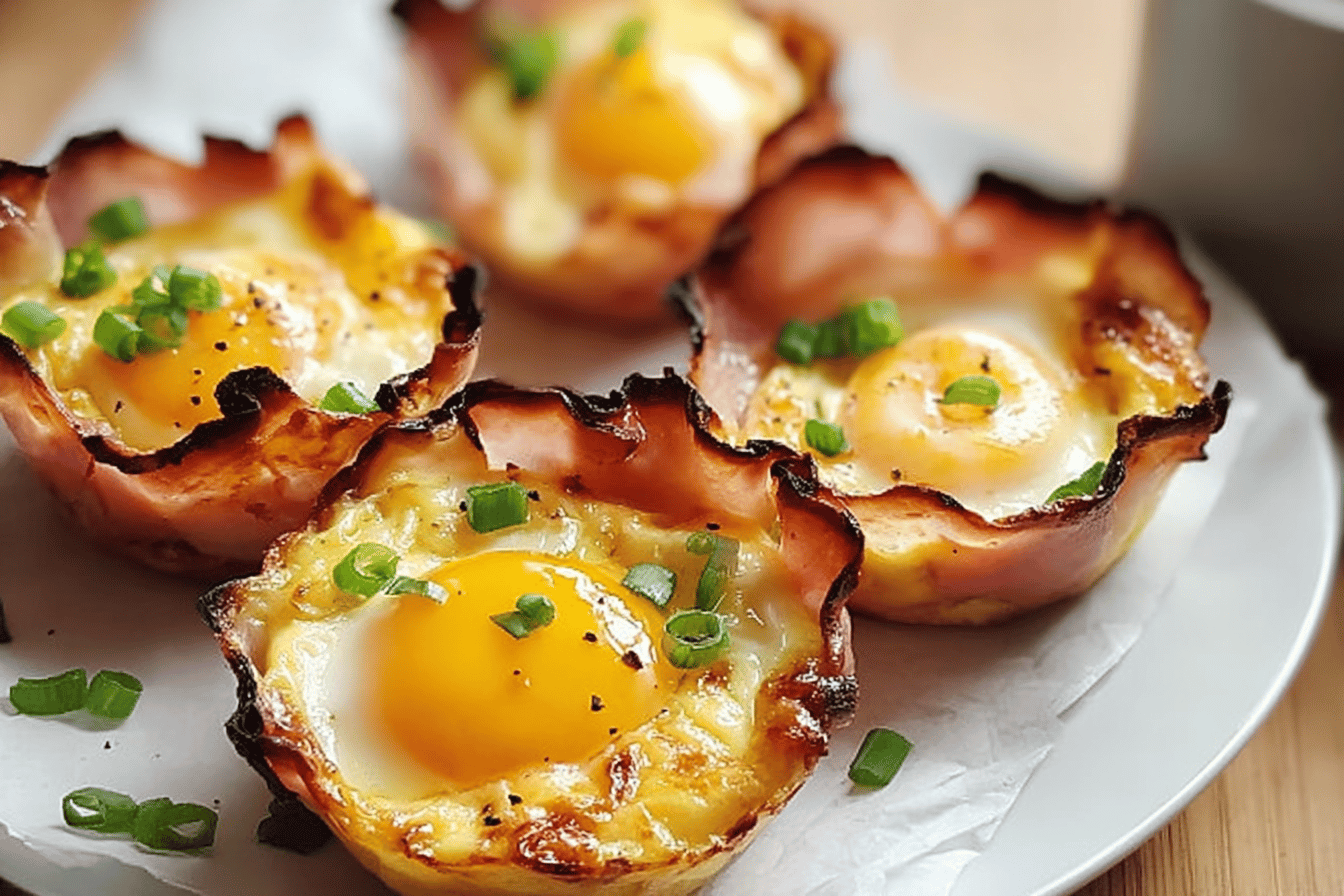Ham Cheese Egg Cups