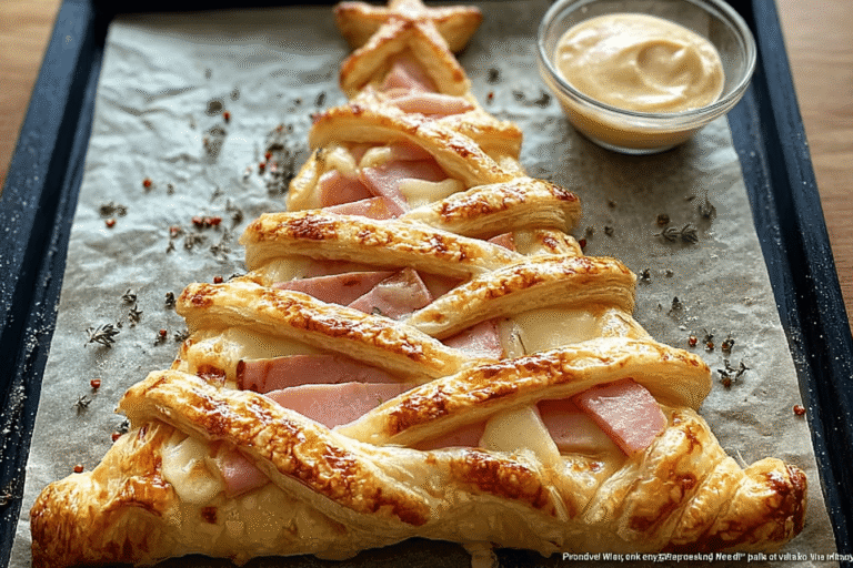 Ham Cheese Pastry Tree 58.Png