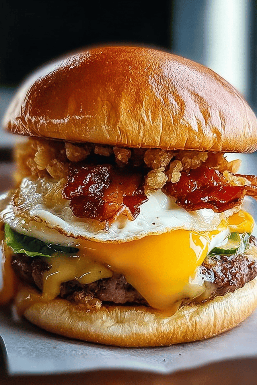 The Hangover Burger Recipe For A Hearty Morning Fix 6 Hangover Burger