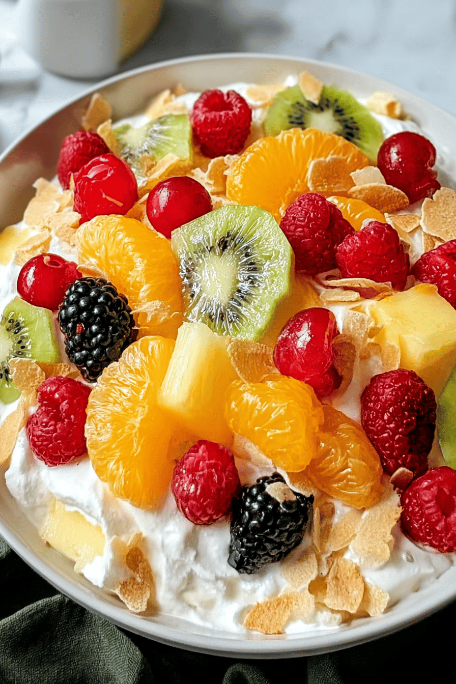 Hawaiian Cheesecake Fruit Salad