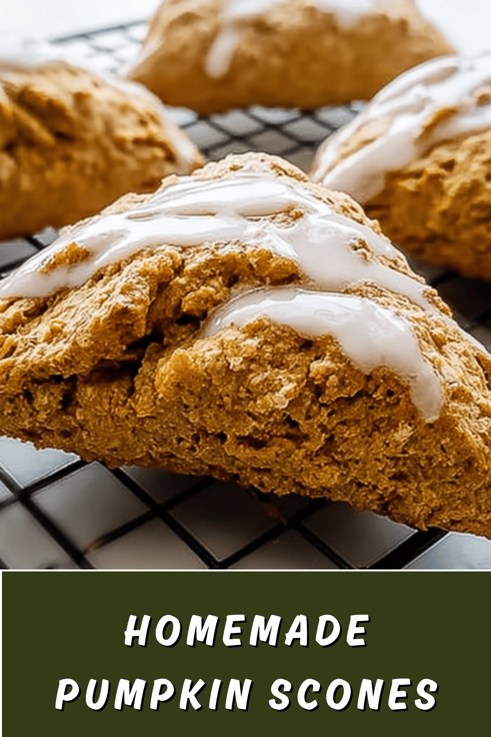Homemade Pumpkin Scones