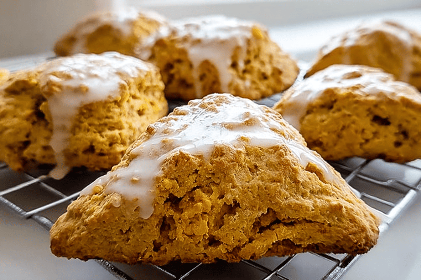 Homemade Pumpkin Scones