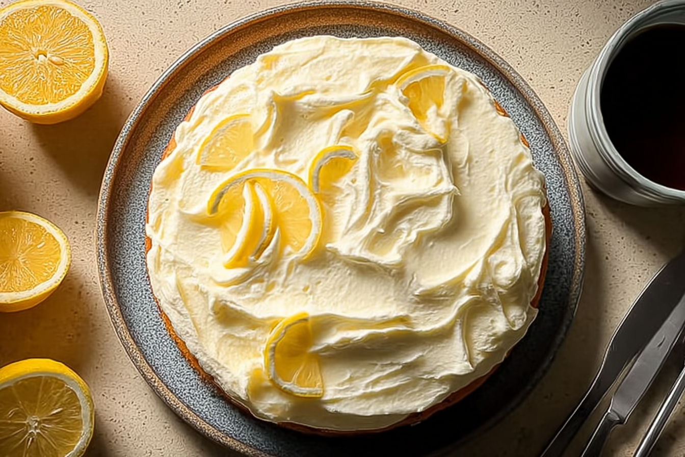 Limoncello Mascarpone Cake