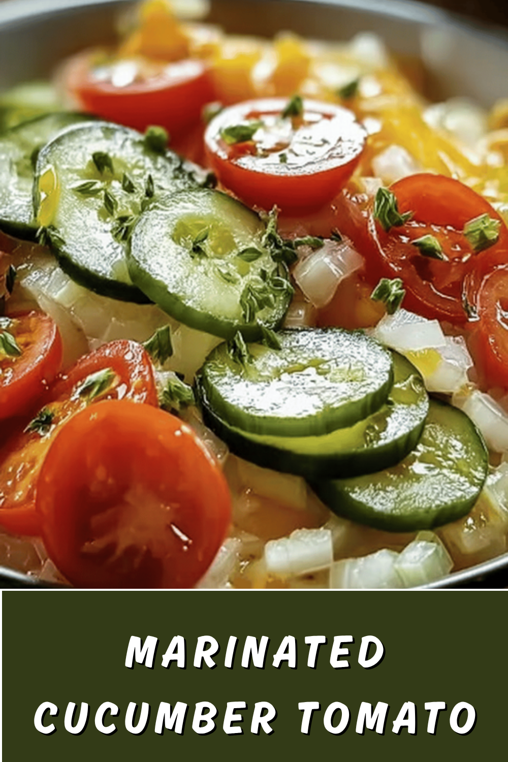 Marinated Cucumber Tomato Onion Salad Ready In 5 Minutes 7 Marinated Cucumber Tomato Onion