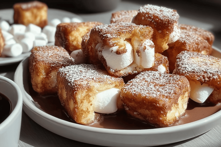 Marshmallow Hot Chocolate French Toast Bites 84.Png