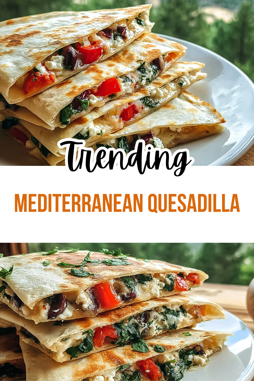 Mediterranean Quesadillas With Fresh Herbs And Tangy Flavors 7 Mediterranean Quesadilla