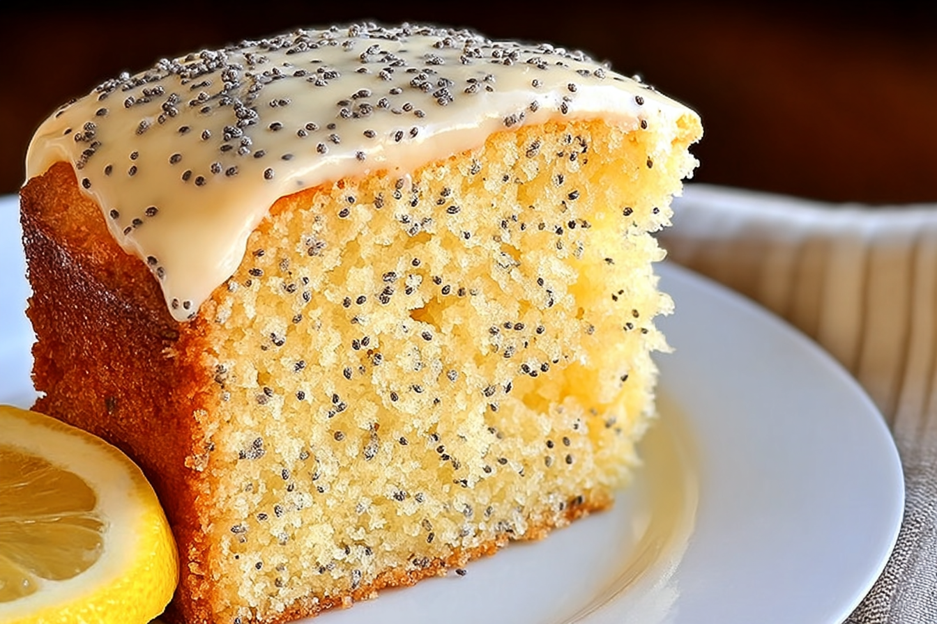 Lemon Poppy Seed Cake Recipe With Zesty Flavor And Moist Texture 6 Moist Lemon Poppy Seed Cake