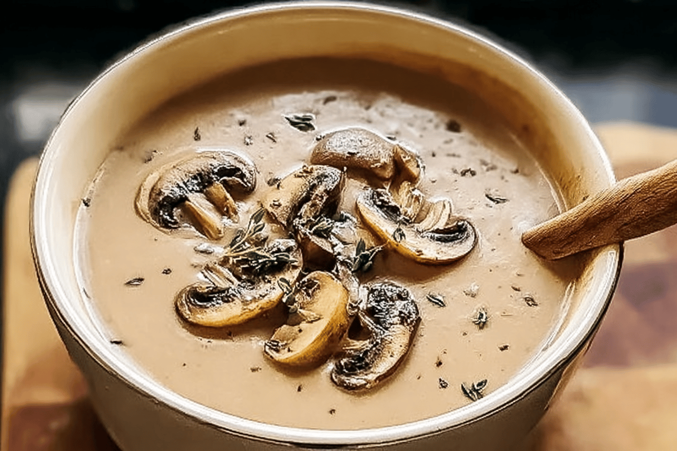 Mushroom Cream Soup