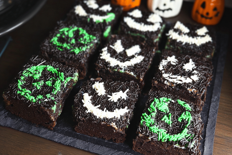 Nightmare Before Christmas Chocolate Sugar Cookie Bars 15.Png