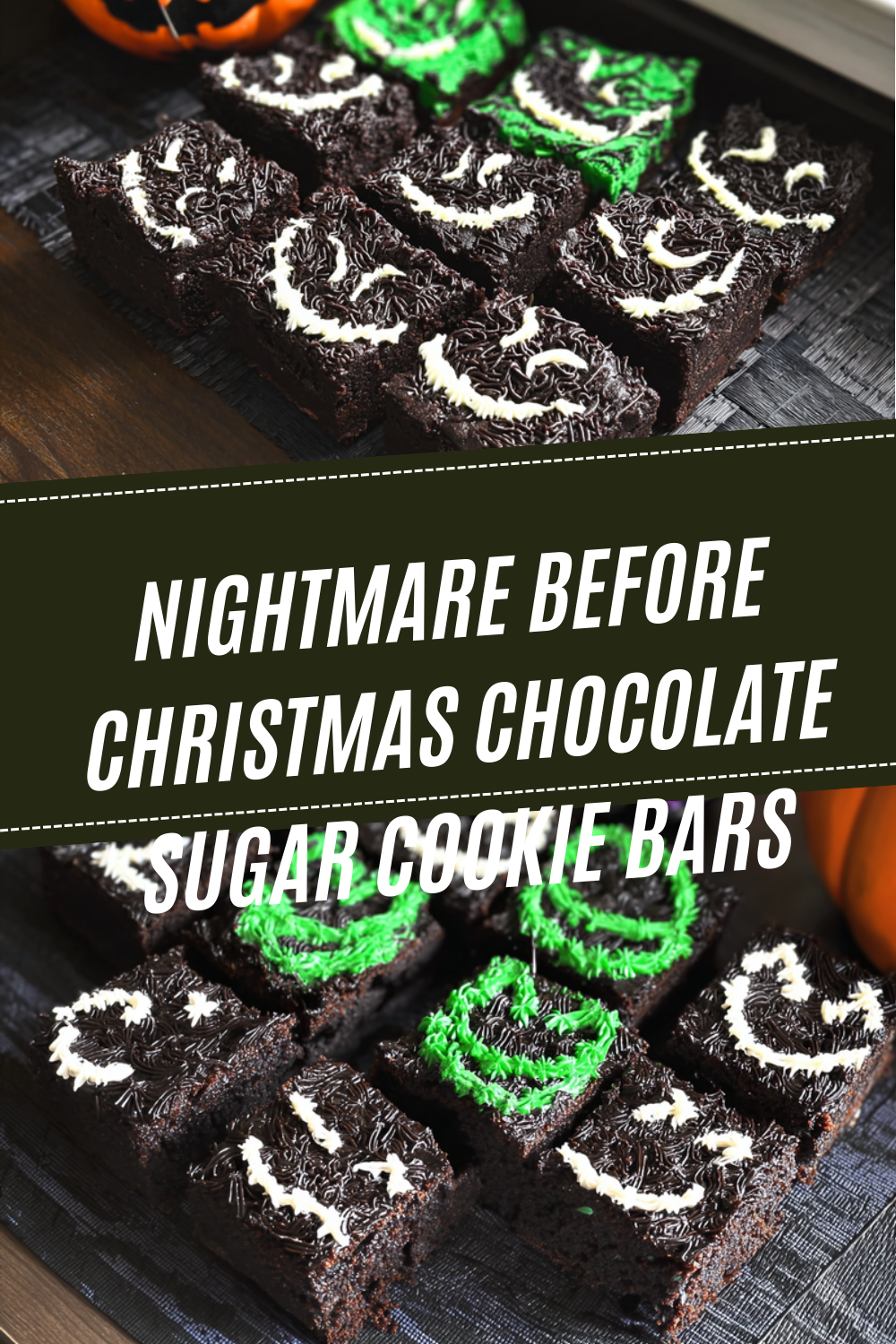 Jack Sally Sugar Cookies Recipe For Festive Holiday Baking 7 Nightmare Before Christmas Chocolate Sugar Cookie Bars