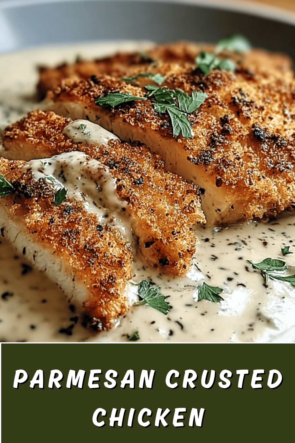 Parmesan Crusted Chicken Recipe With Crispy Golden Coating 7 Parmesan Crusted Chicken