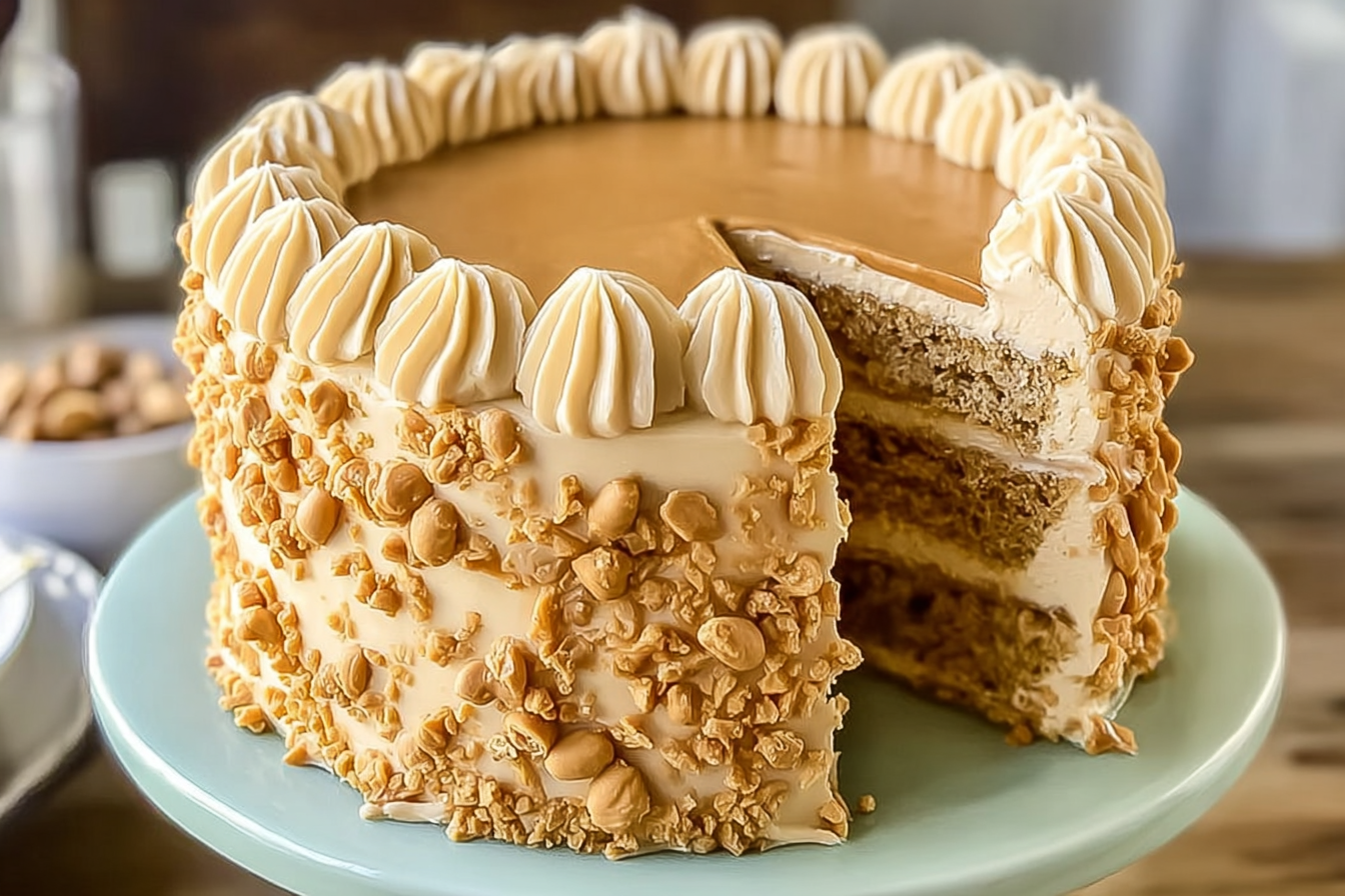 Peanut Butter Layer Cake
