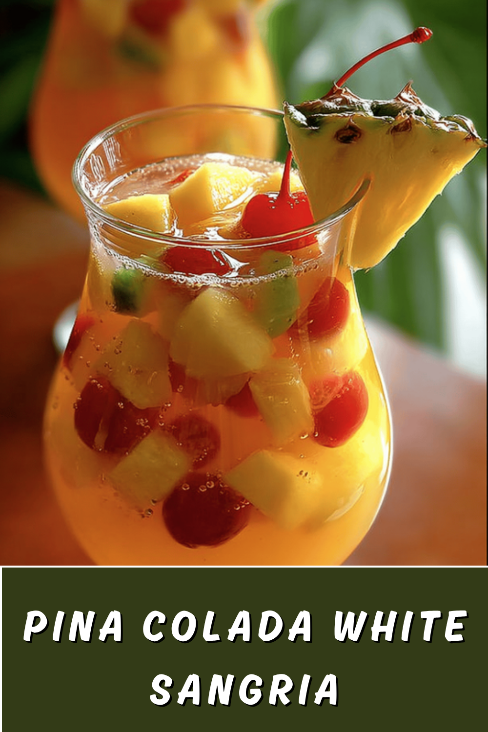 Pina Colada White Sangria
