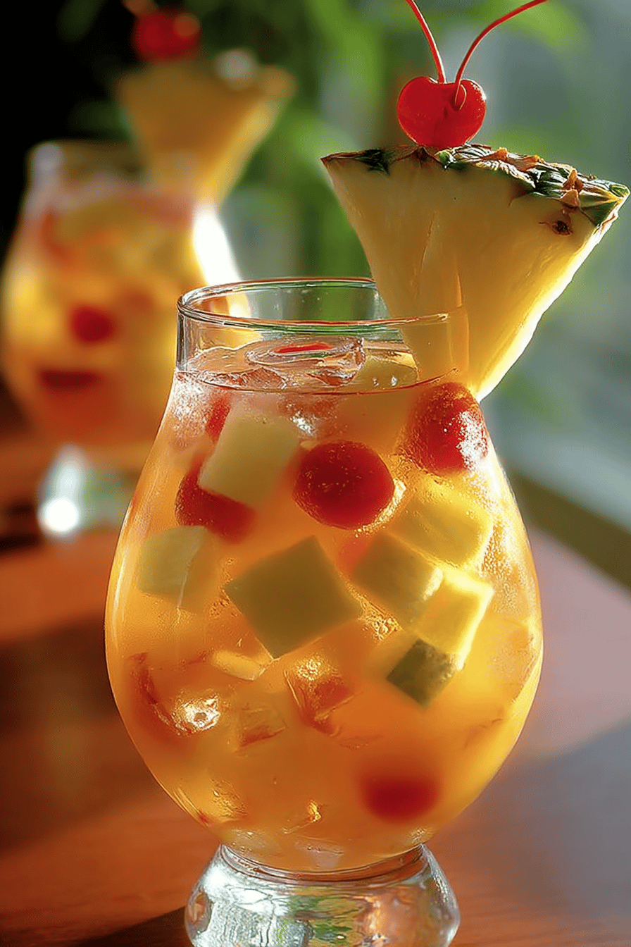 Pina Colada White Sangria