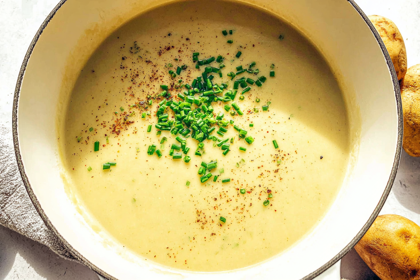 Potato Leek Soup Recipe With Creamy Texture And Fresh Flavors 6 Potato Leek Soup