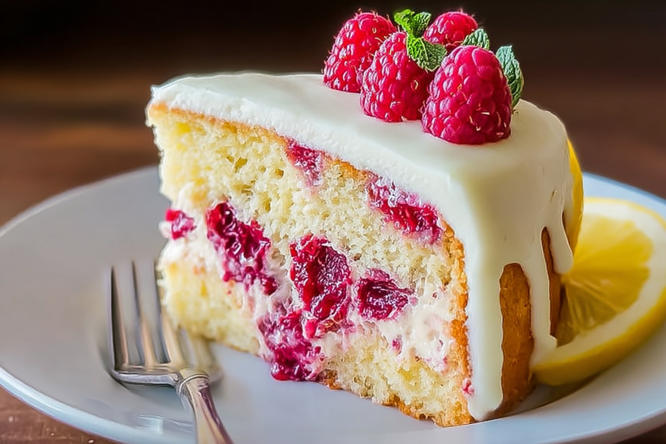 Lemon Raspberry Cake Recipe With Fresh Citrus And Berry Flavors 6 Raspberry Lemon Cake