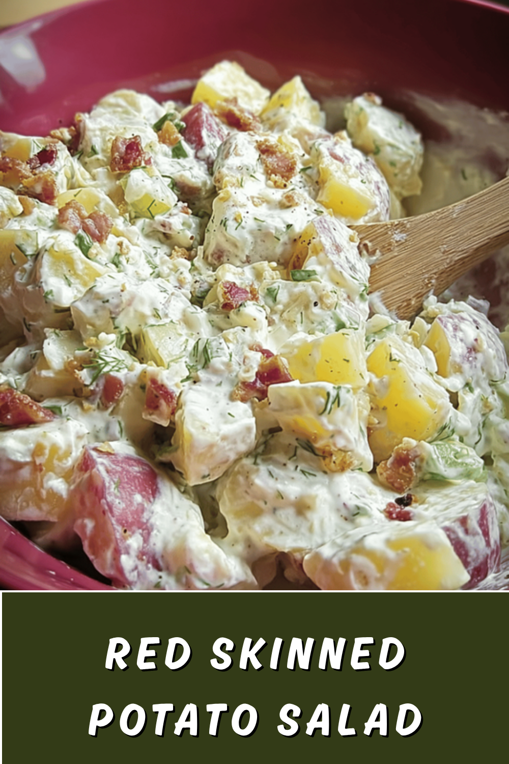 Red Skin Potato Salad Recipes With Classic And Creamy Variations 7 Red Skinned Potato Salad