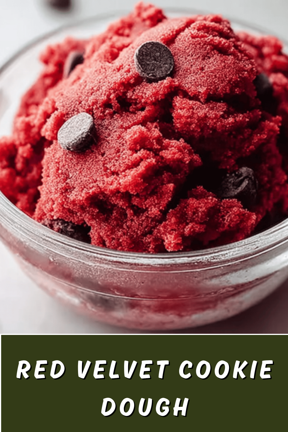 Red Velvet Edible Cookie Dough Recipe For A Sweet Treat 7 Red Velvet Cookie Dough