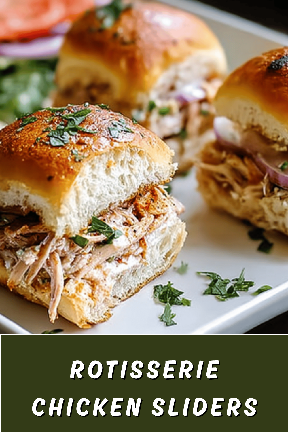 Rotisserie Chicken Sliders