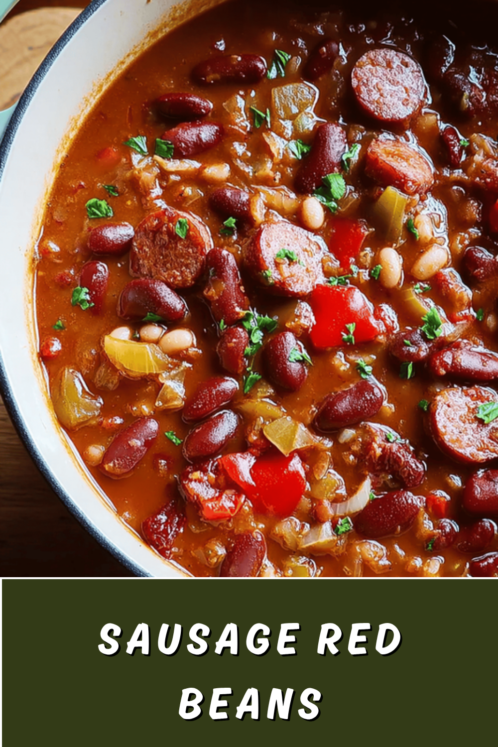 Louisiana Red Beans And Rice With Spicy Sausage Recipe 7 Sausage Red Beans