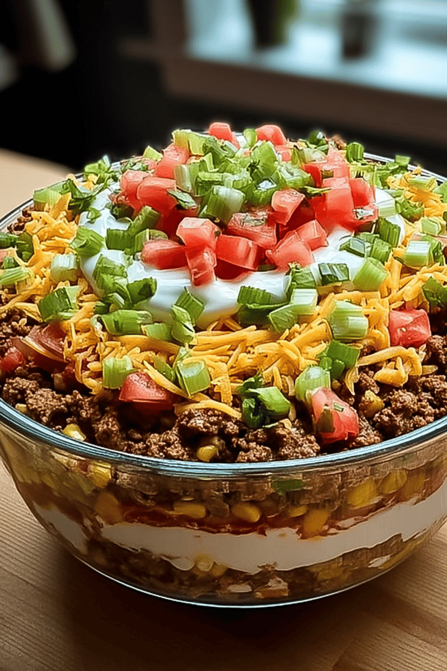 Easy 7 Layer Taco Dip Recipe For Quick And Tasty Party Snacks 6 Seven Layer Taco Dip