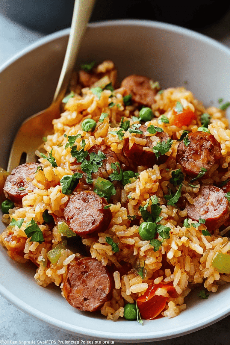 Smoked Sausage Rice Dinner 52.Png
