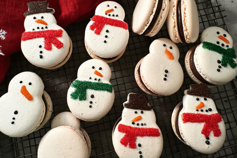 Snowman Macarons 26.Png