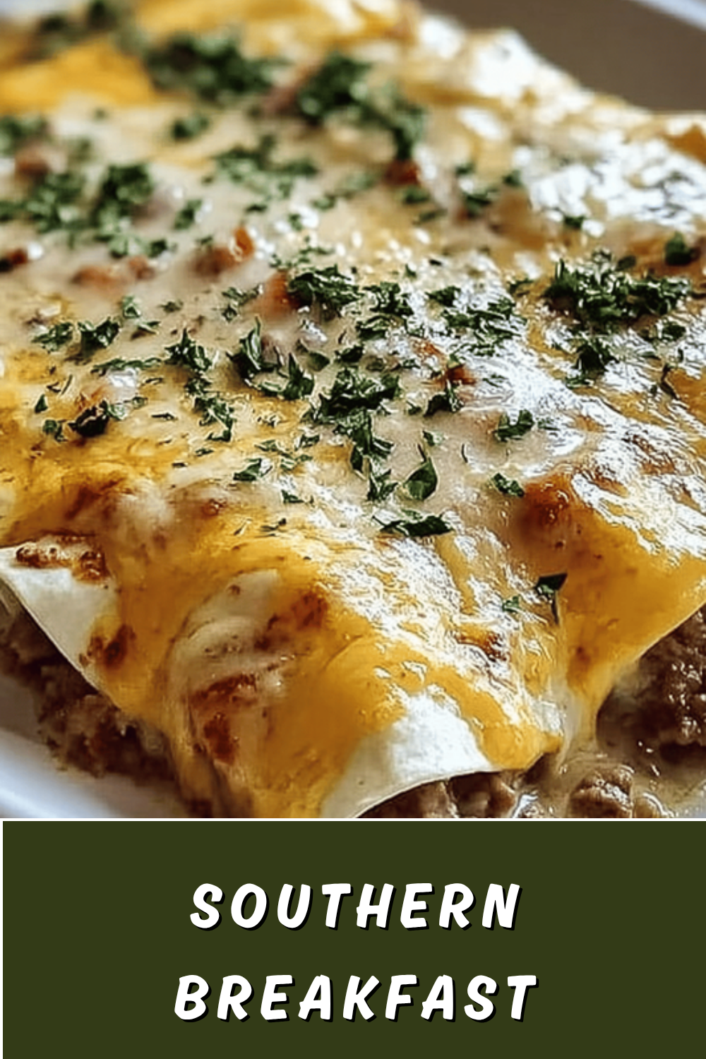 Southern Breakfast Enchiladas