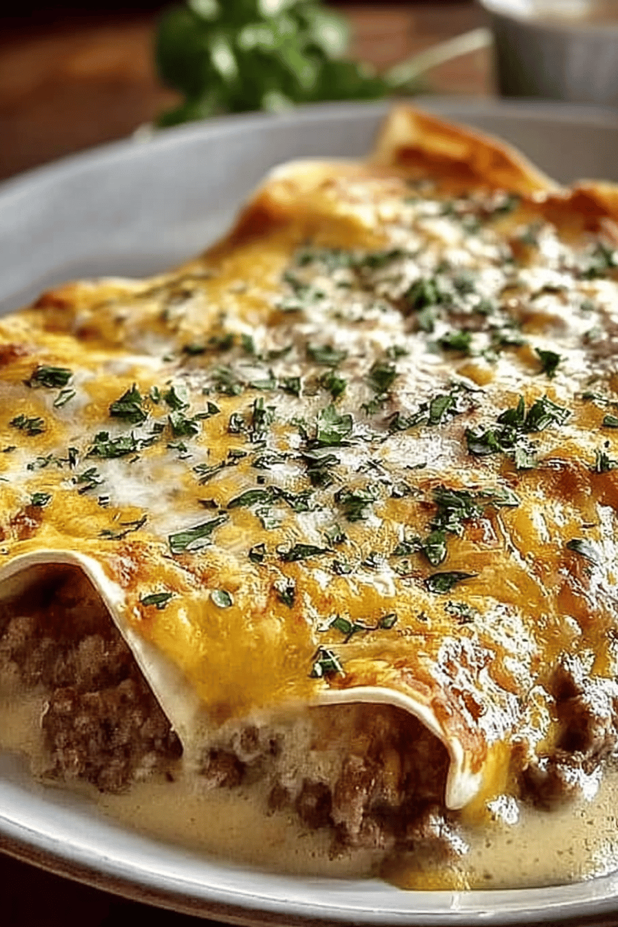 Southern Breakfast Enchiladas