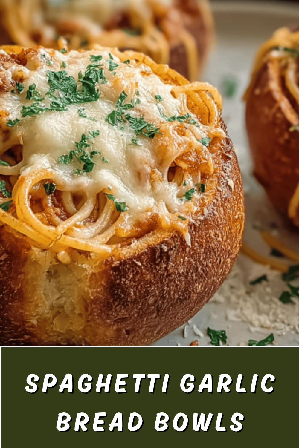 Bread Bowl Spaghetti Recipe For A Hearty Comfort Meal 7 Spaghetti Garlic Bread Bowls
