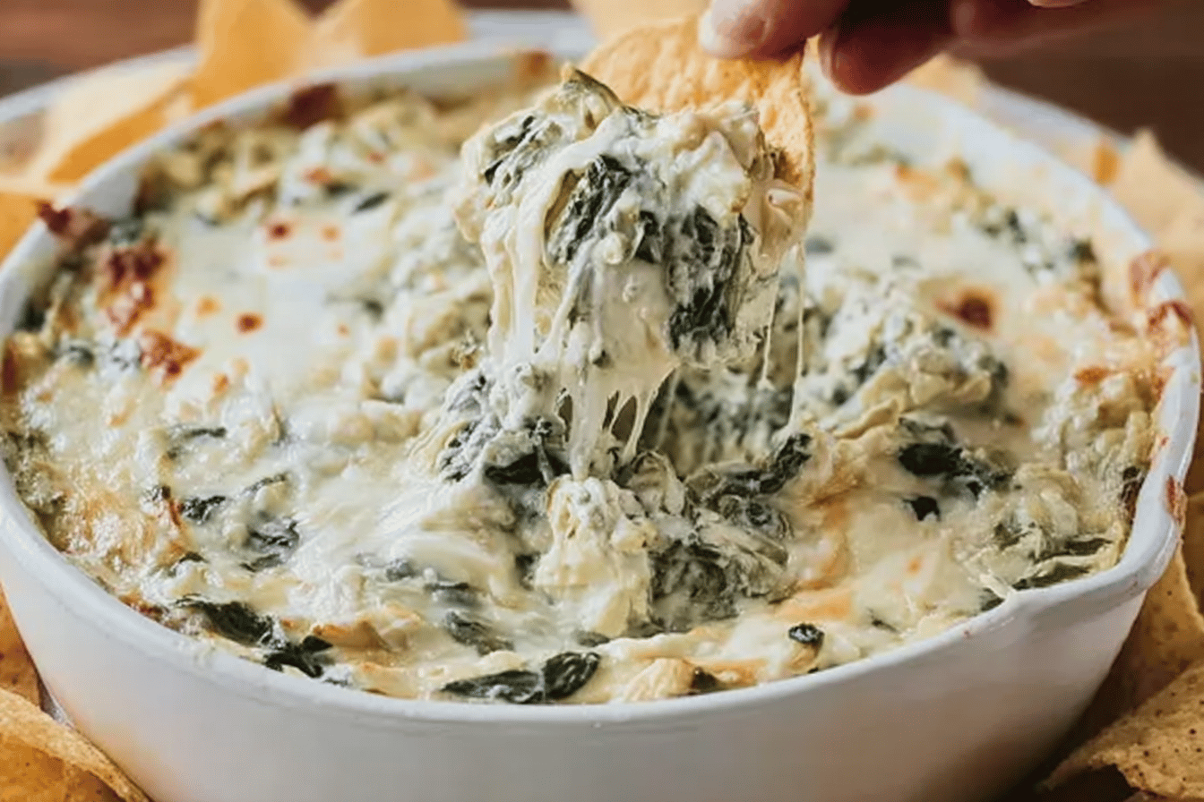 Spinach Artichoke Dip Recipe With Creamy Cheese And Fresh Herbs 6 Spinach Artichoke Dip