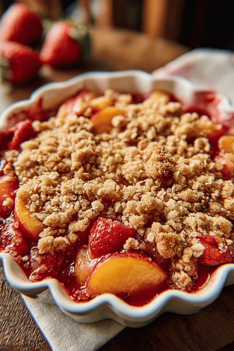 Strawberry Peach Crisp Dessert 4.Png