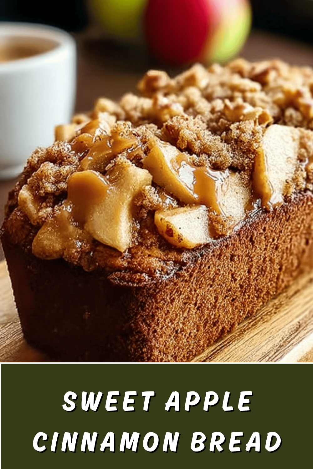 Sweet Apple Cinnamon Bread