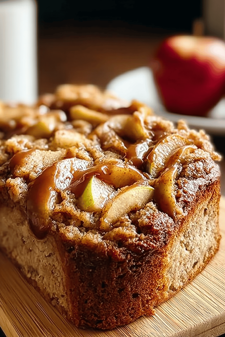Sweet Apple Cinnamon Bread