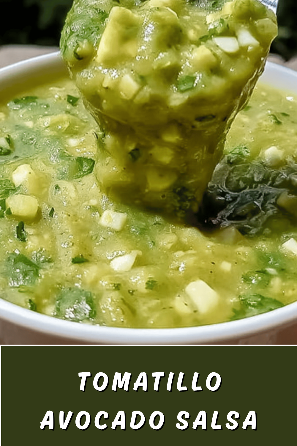 Tomatillo Avocado Salsa